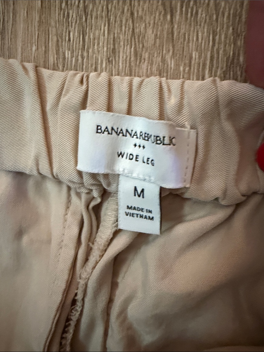 Banana Republic Cream Tencel Lyocell Wide-Leg Pants Pleated Front #005 - Picture 6 of 13